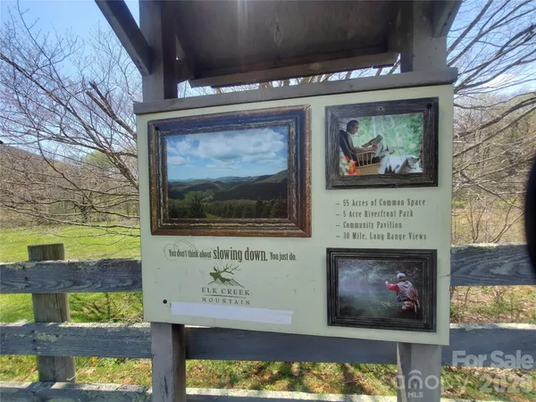 a view of an outdoor space with a lake view