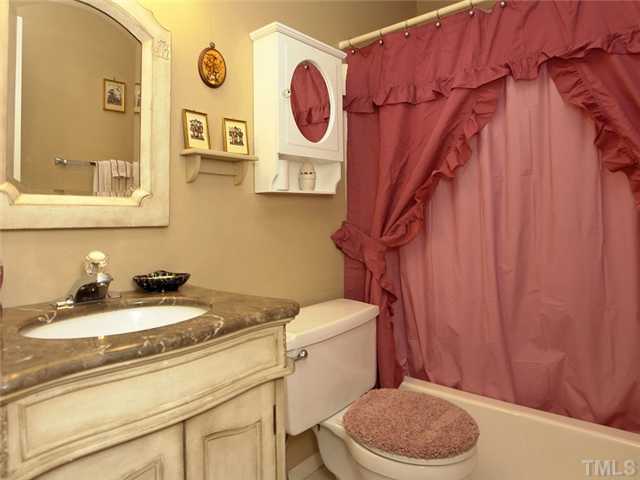 906 Belhaven Road Cary, NC 27513 - Photo 15 of 25 NEW VANITY WITH MARBLE TOP AND MIRROR