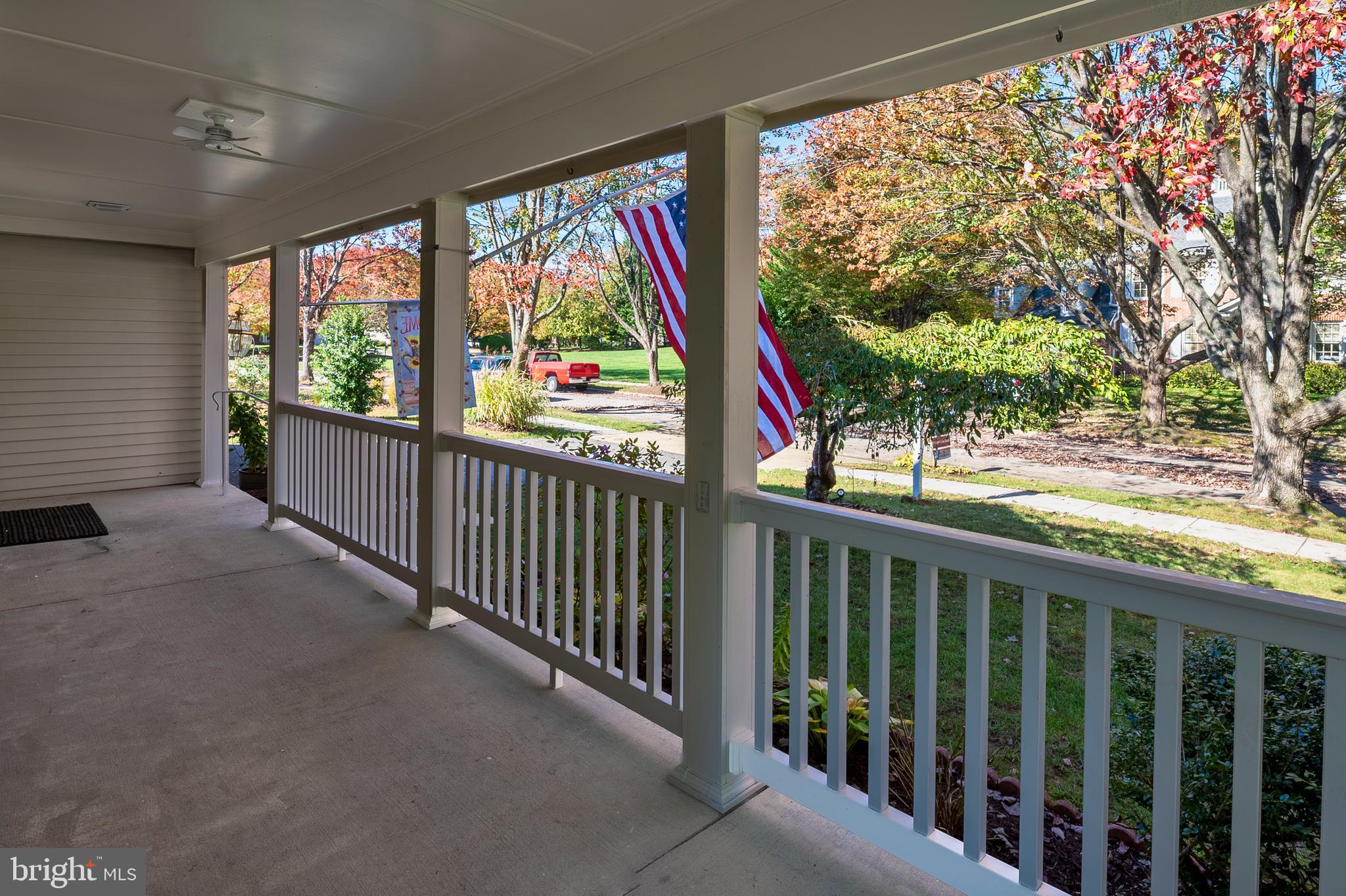 13808 Pleasant View Drive Bowie, MD 20720 - Photo 5 of 46 a view of porch with a floor to ceiling window and wooden floor
