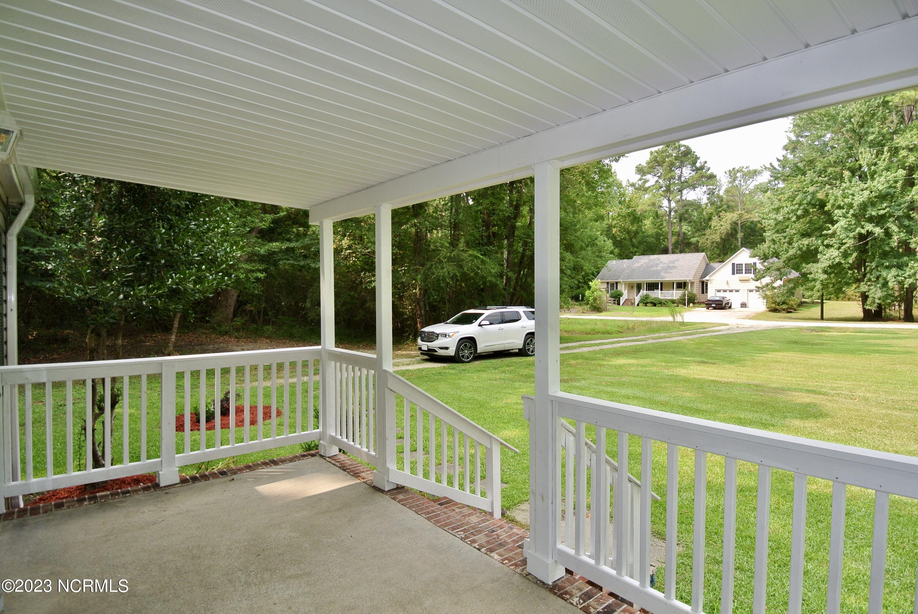 125 Stevenson Road New Bern, NC 28562 - Photo 8 of 44 View from front porch