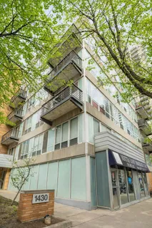 a front view of a building