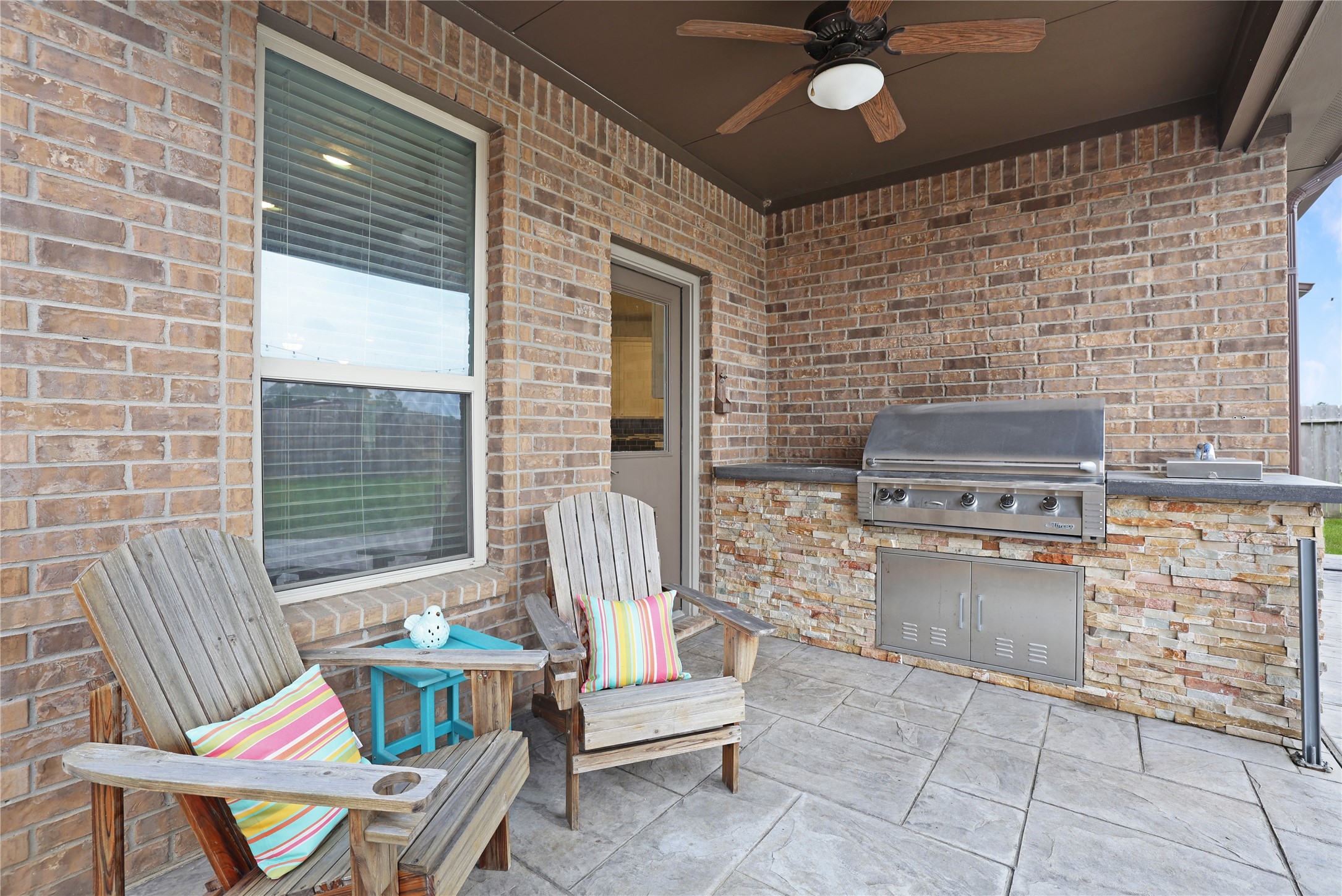 3639 Cottage Pines Lane Spring, TX 77386 - Photo 23 of 31 Enjoy your patio with outdoor kitchen year round