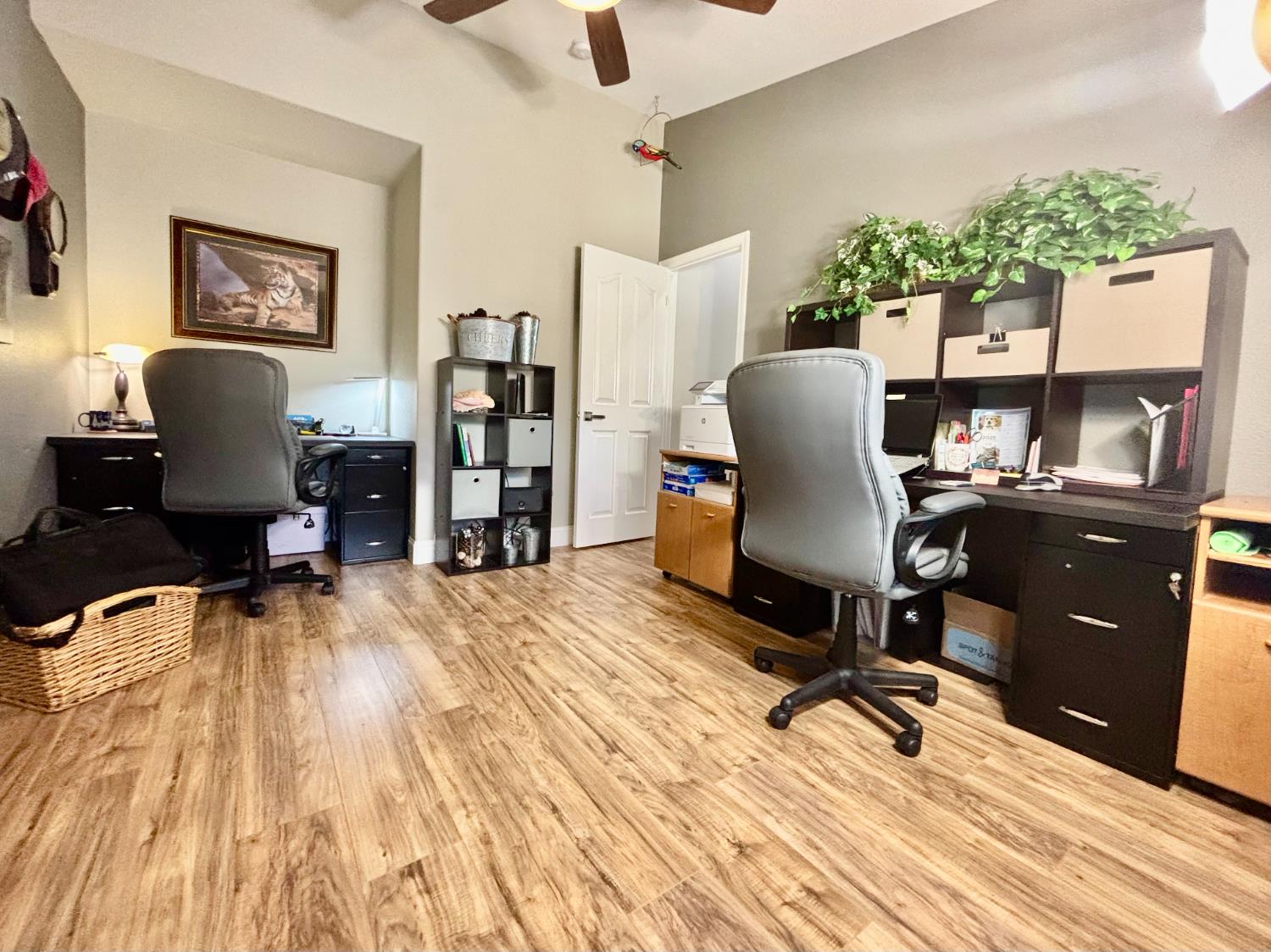 111 McCurry Street Wheatland, CA 95692 - Photo 41 of 55 a view of a workspace with furniture and a window