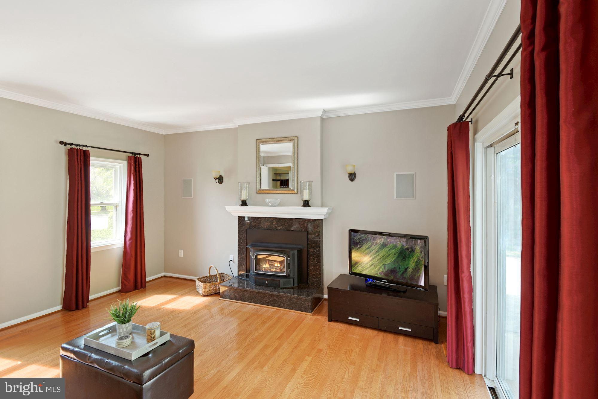 17617 Buehler Road Olney, MD 20832 - Photo 12 of 42 Family Room with wood burning stove