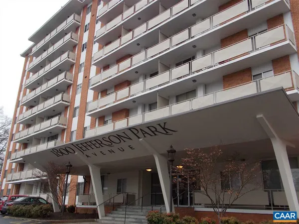 a front view of a building