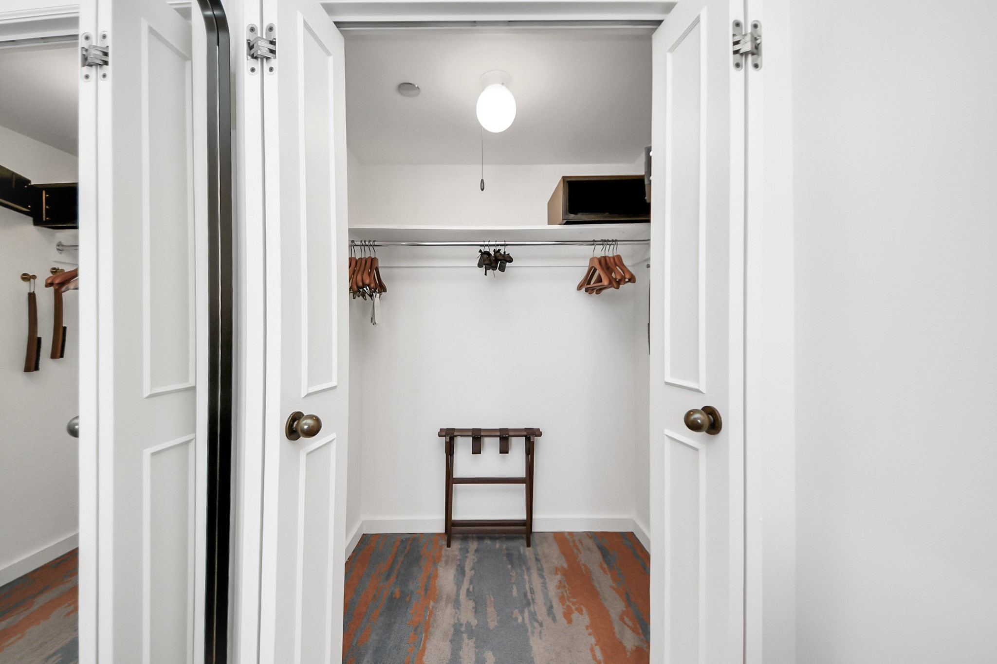 1300 Lamar Street, Unit T8 Houston, TX 77010 - Photo 17 of 48 a view of a hallway with wooden floor and staircase