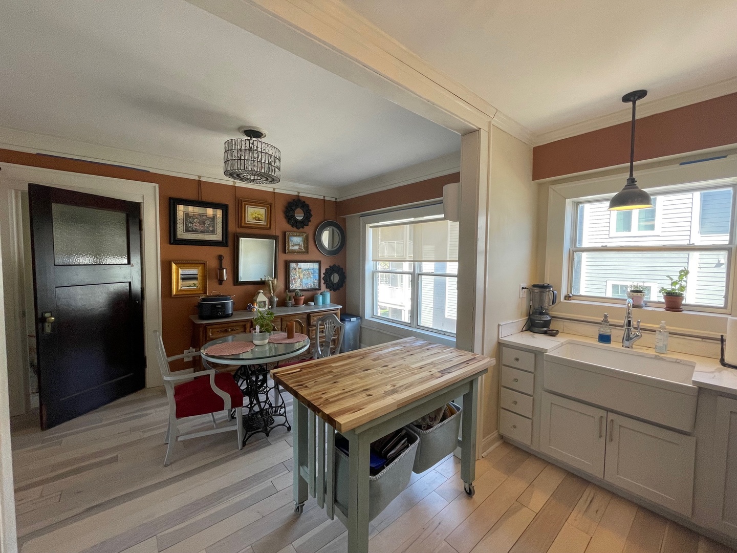 408 North Prairie Street, Unit 8 Champaign, IL 61820 - Photo 11 of 19 a kitchen with a stove a refrigerator and a sink