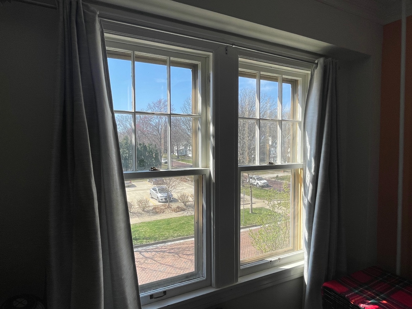 408 North Prairie Street, Unit 8 Champaign, IL 61820 - Photo 18 of 19 a view of a large window with an outdoor space