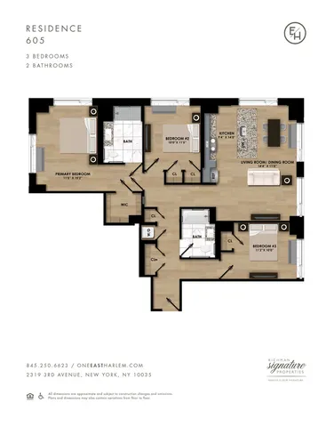 $4,657 | 2319 3rd Avenue, Unit 605 | East Harlem