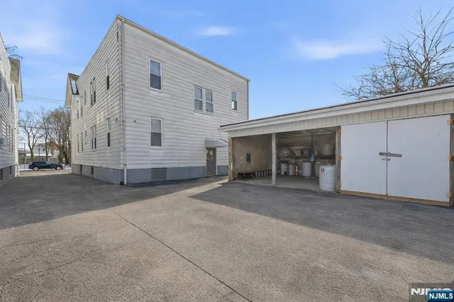 front view of a house with a garage