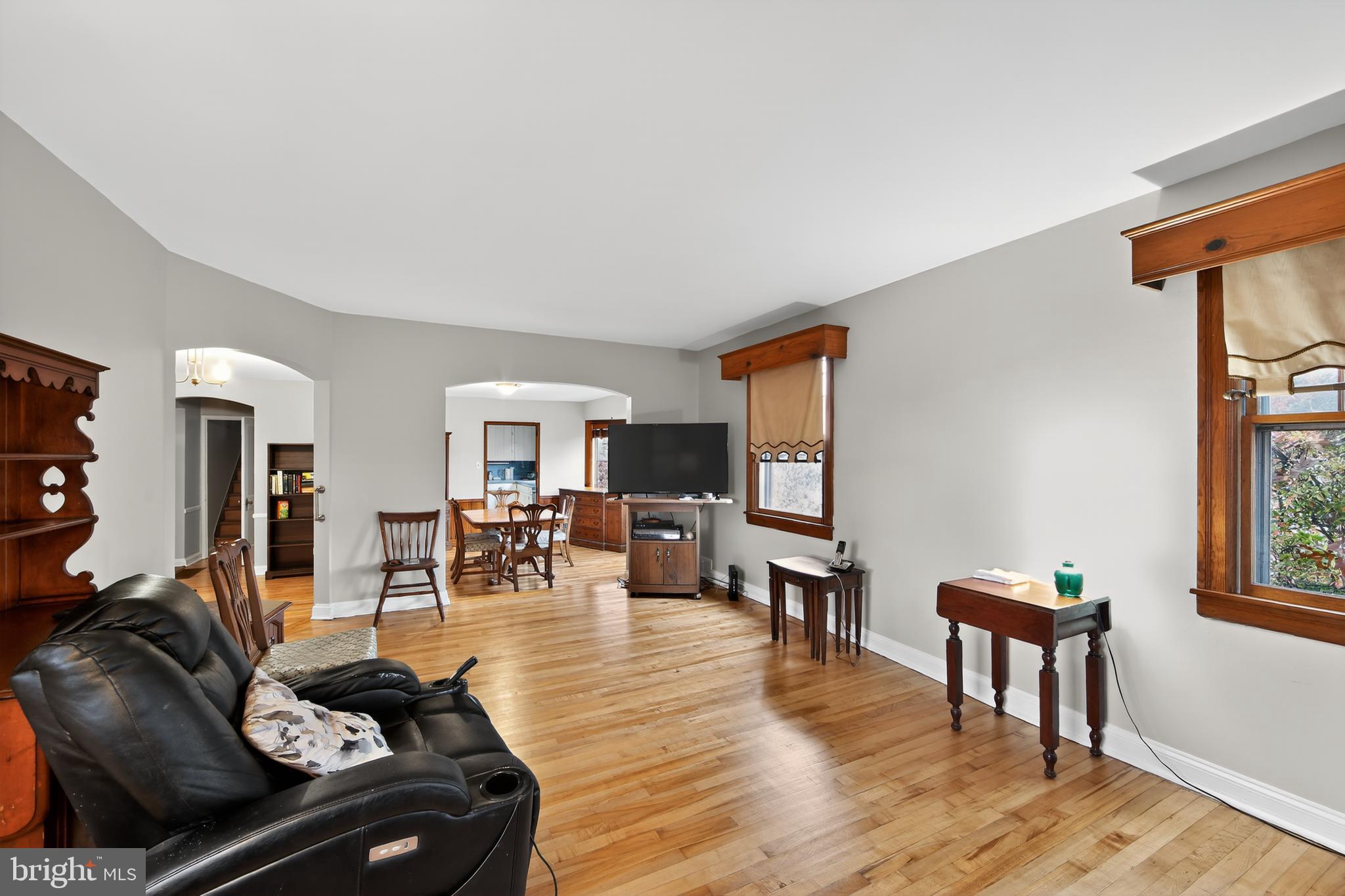 31 Barren Road Newtown Square, PA 19073 - Photo 7 of 27 a living room with furniture and a wooden floor