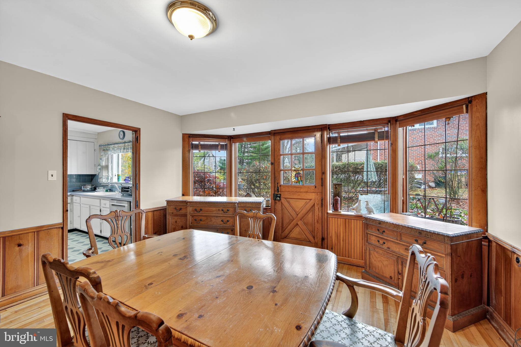 31 Barren Road Newtown Square, PA 19073 - Photo 10 of 27 a view of a dining room with furniture window and outside view