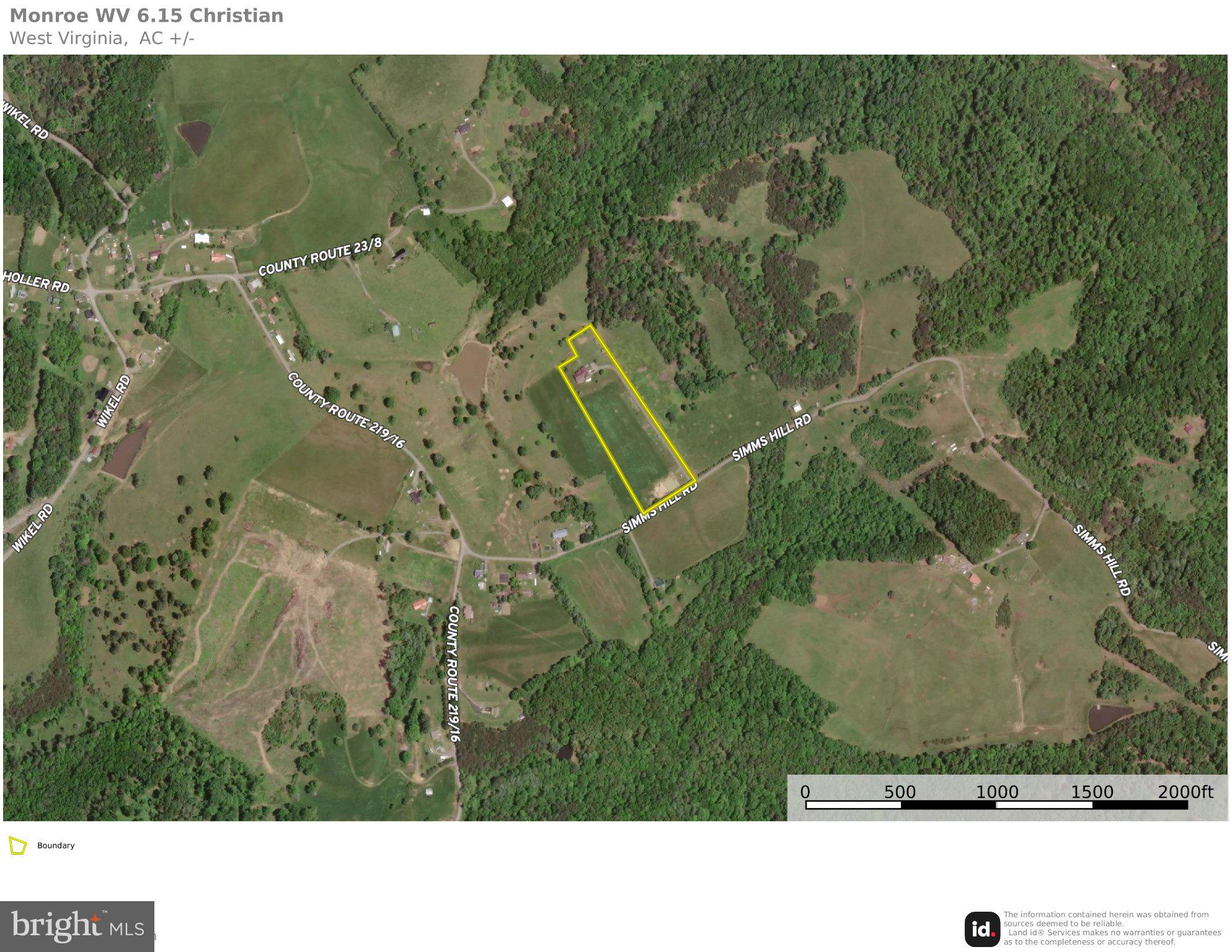 2046 Simms Hill Road Lindside, WV 24951 - Photo 67 of 69 Scenic land in Monroe, WV.