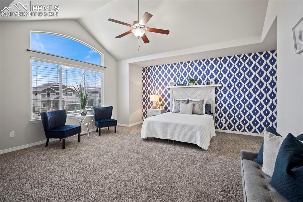 13232 Park Meadows Drive Peyton, CO 80831 - Photo 17 of 23 a bedroom with furniture and a window