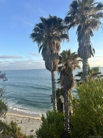 a view of ocean view with beach