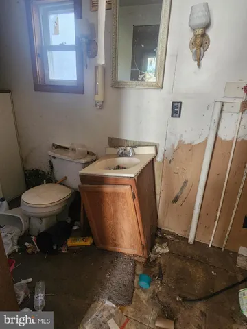 a room with furniture