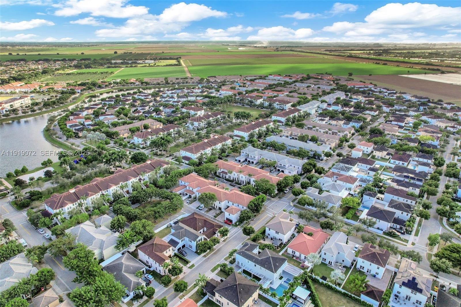 9213 Southwest 170th Avenue Miami, FL 33196 - Photo 32 of 82 an aerial view of a city