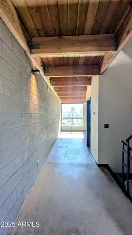 a view of empty room