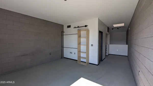 a view of closet area