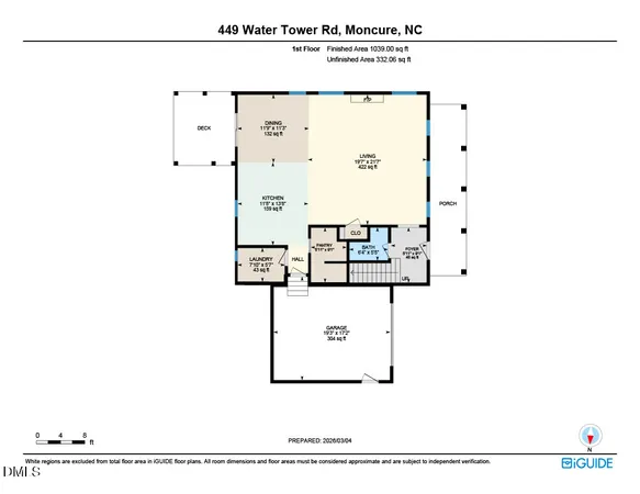 $619,000 | 449 Water Tower Road, Moncure, NC 27559