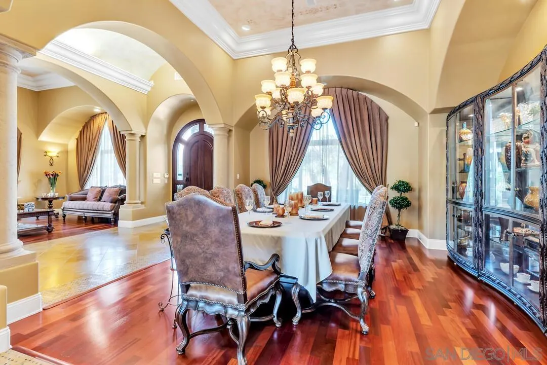 10321 Hitching Post Way Santee, CA 92071 - Photo 11 of 75 a view of a dining room with furniture window and wooden floor
