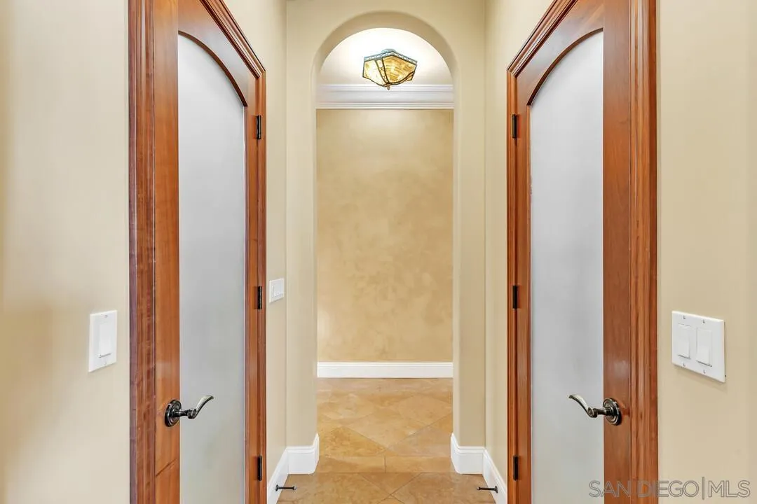 10321 Hitching Post Way Santee, CA 92071 - Photo 25 of 75 a view of a hallway with wooden floor