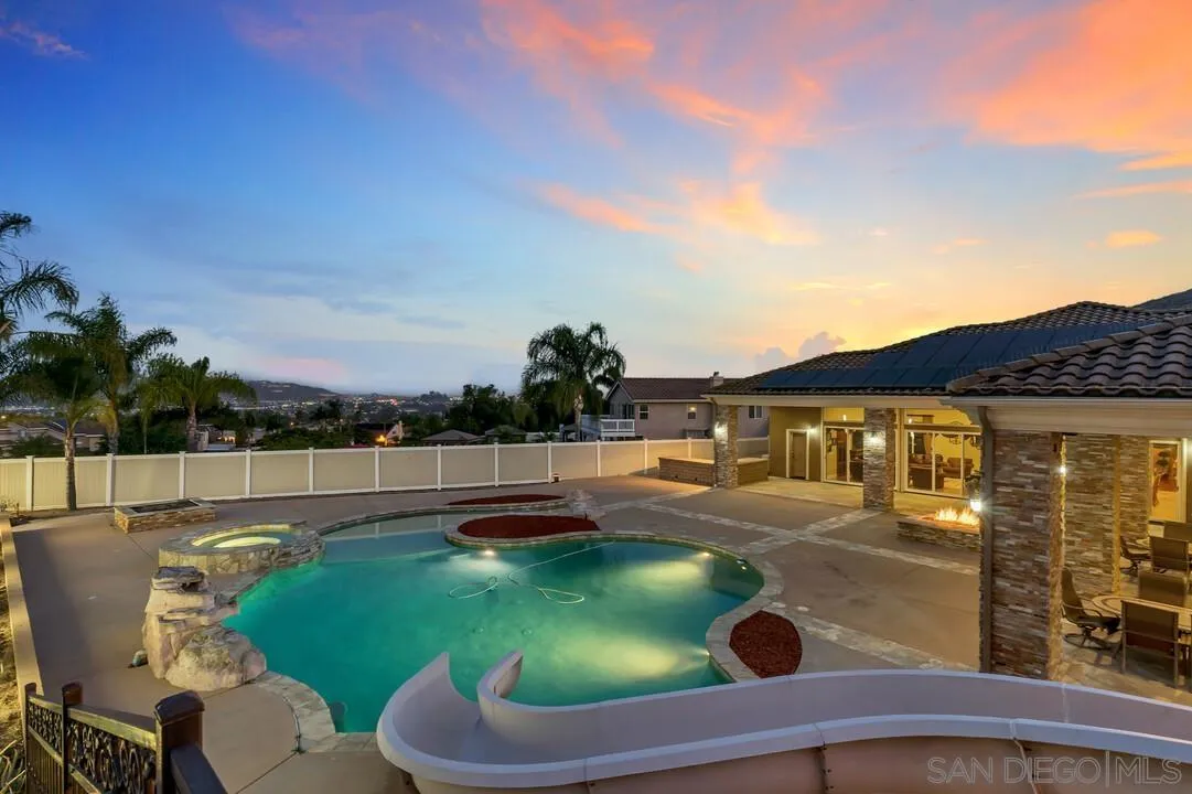 10321 Hitching Post Way Santee, CA 92071 - Photo 57 of 75 a backyard of a house with table and chairs