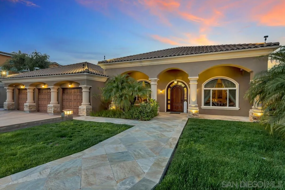 10321 Hitching Post Way Santee, CA 92071 - Photo 6 of 75 a front view of a house with garden