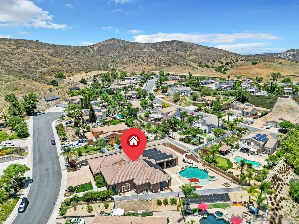 10321 Hitching Post Way Santee, CA 92071 - Photo 73 of 75 a view of a city with mountains in the background