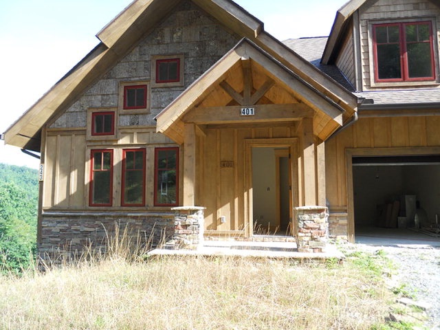 401 North Camp Road, Unit 401 Boone, NC 28607 - Photo 1 of 1 front view of a house with a yard
