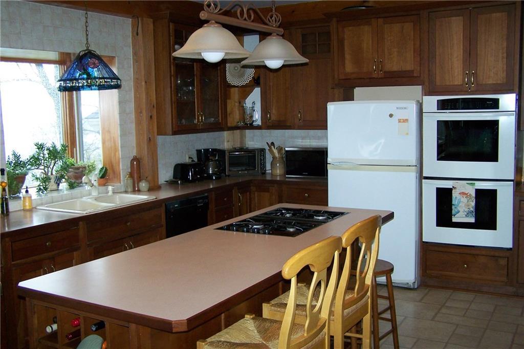 248 Upper Bluff Road Northport, ME 04849 - Photo 6 of 35 Large country kitchen with pass thru...
