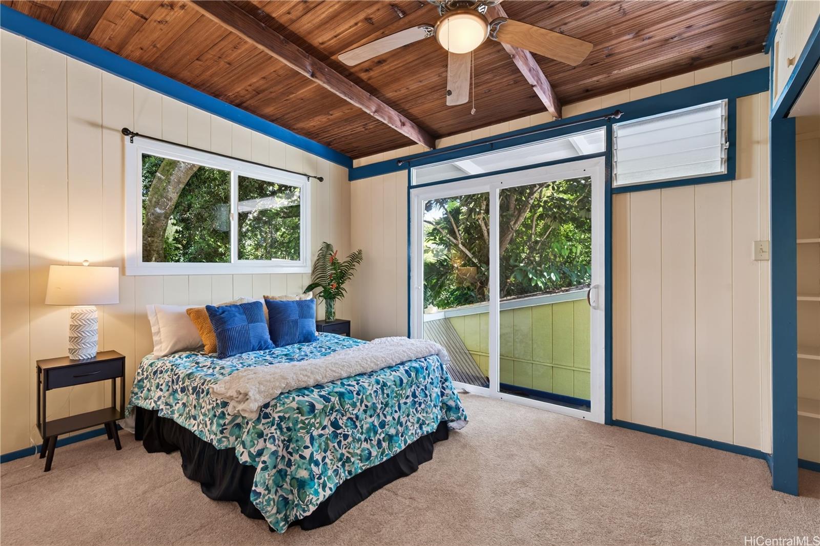 47-337 Mahakea Road Kaneohe, HI 96744 - Photo 16 of 25 Second upstairs bedroom with lanai access