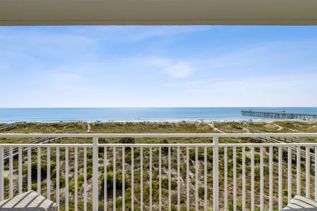 a view of city with tall buildings