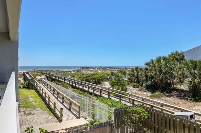 a view of a city skyline from a balcony