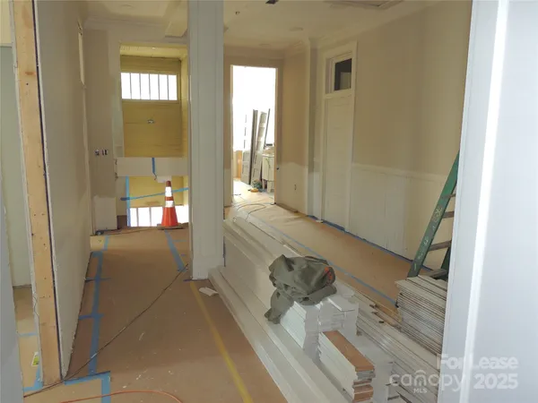 a view of wooden floor