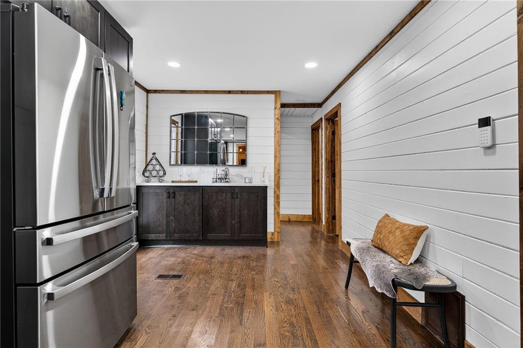 11 Collins Hollow Road Morganton, GA 30560 - Photo 12 of 55 a kitchen with stainless steel appliances granite countertop a refrigerator and a sink