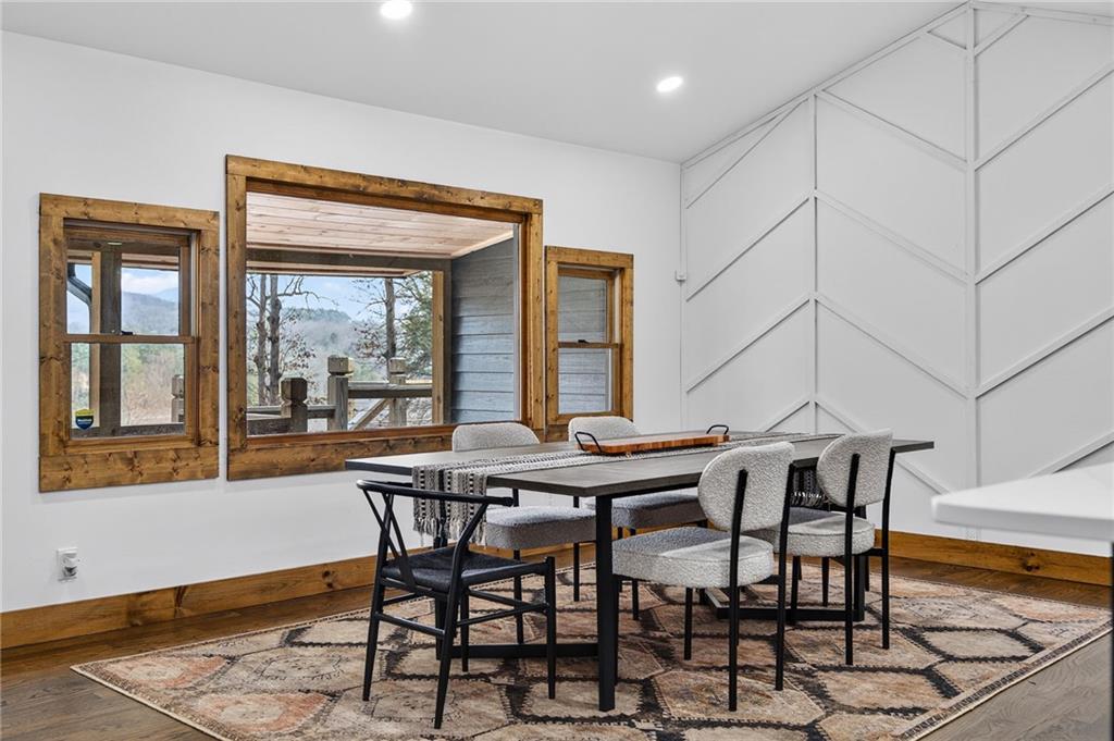 11 Collins Hollow Road Morganton, GA 30560 - Photo 15 of 55 a dining room with furniture and window