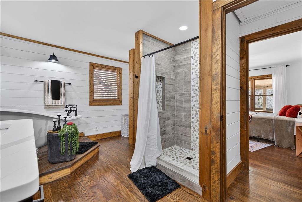 11 Collins Hollow Road Morganton, GA 30560 - Photo 33 of 55 a very nice looking room with a large mirror and furniture