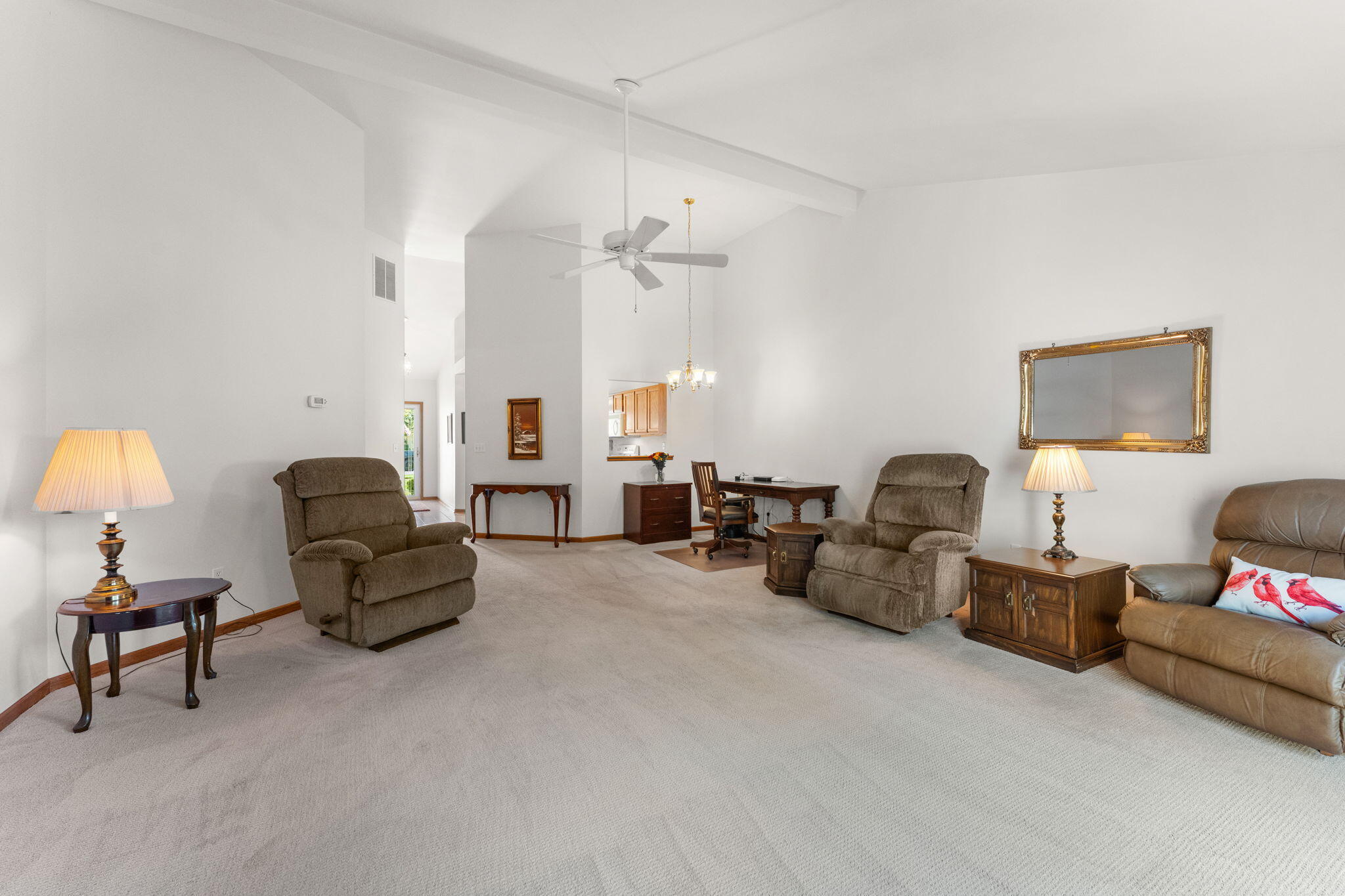 2034 Texas Street Chesterton, IN 46304 - Photo 10 of 22 a living room with furniture and a lamp
