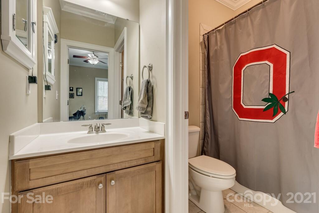 11155 Turtle Bay Court Tega Cay, SC 29708 - Photo 20 of 36 a bathroom with a sink and mirror with toilet