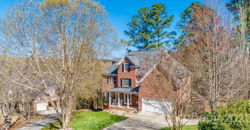 11155 Turtle Bay Court Tega Cay, SC 29708 - Photo 31 of 36 front view of house with a yard