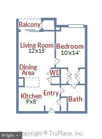 8005-13 13th Street, Unit 404 Silver Spring, MD 20910 - Photo 49 of 51 Floor Plan
