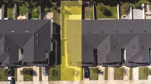 front view of a house with a street