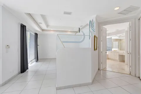 a view of a walk in closet