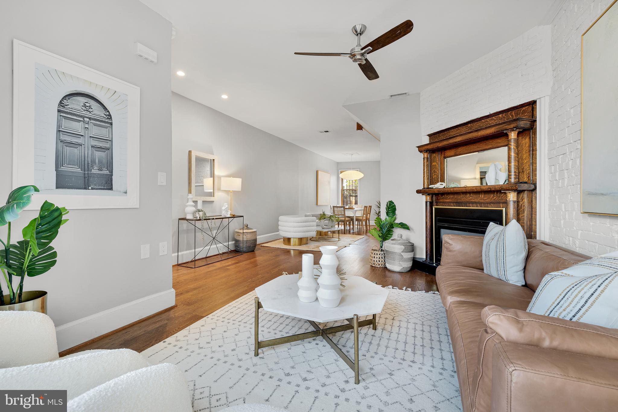 415 10th Street Northeast Washington, DC 20002 - Photo 6 of 51 Gleaming hardwood floors