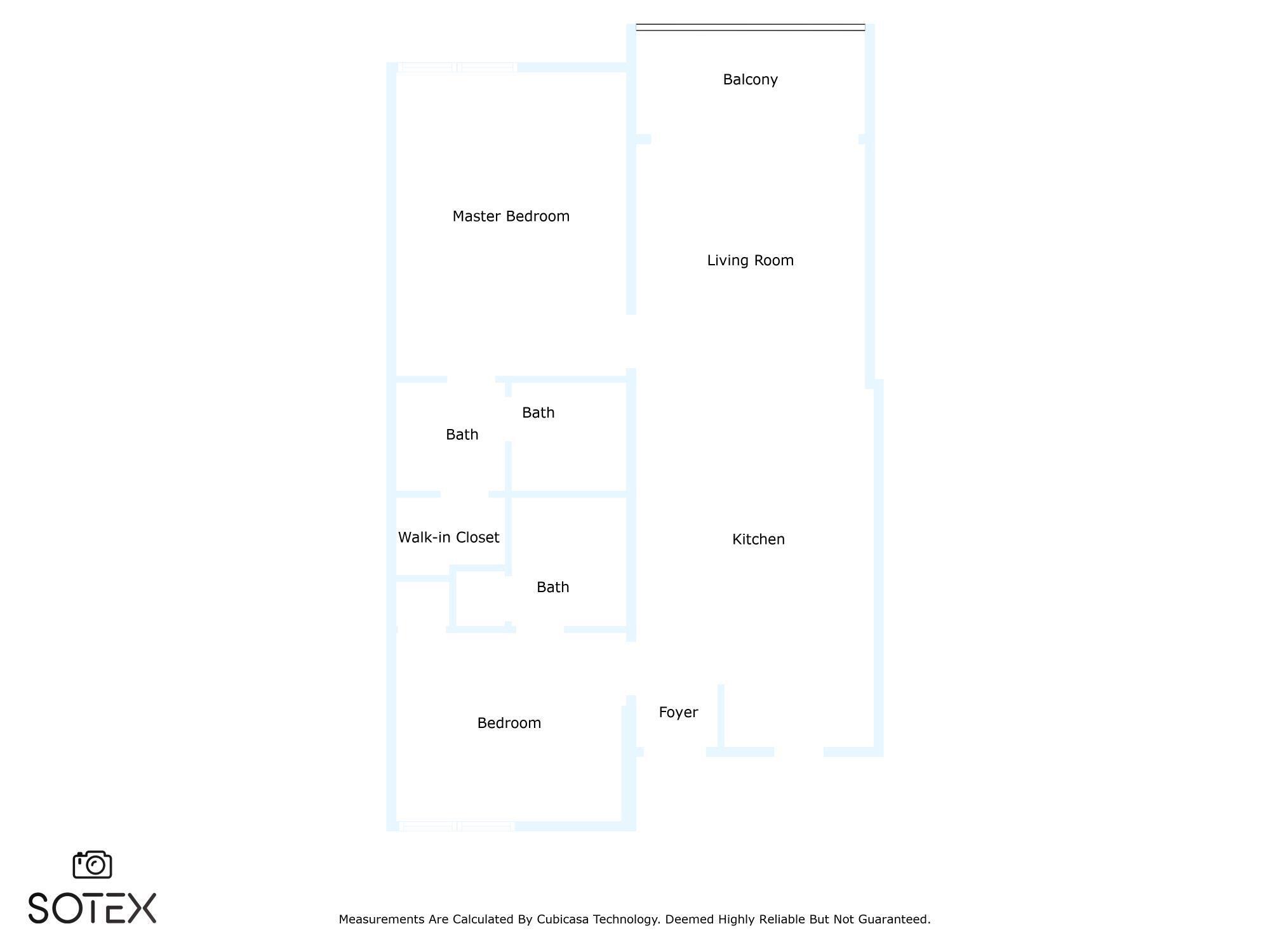 4 Royal Palm Way, Unit 4020 Boca Raton, FL 33432 - Photo 20 of 20 BB FLOOR PLAN