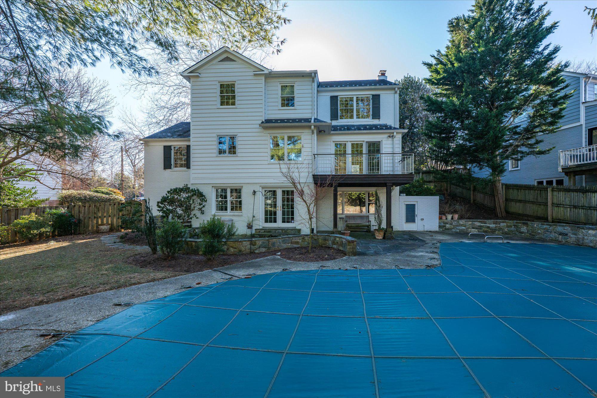 4238 50th Street Northwest Washington, DC 20016 - Photo 53 of 55 a front view of a house with yard
