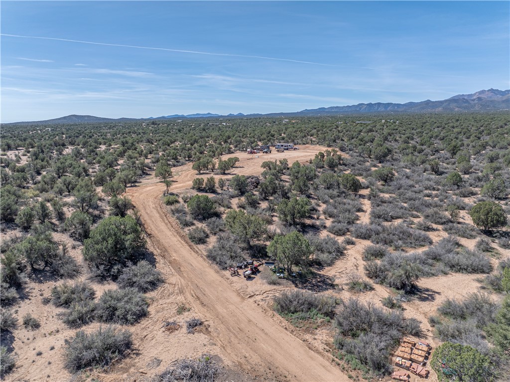 10116 East Hidden Valley Road Kingman, AZ 86401 - Photo 27 of 58 an aerial view of residential house and outdoor space
