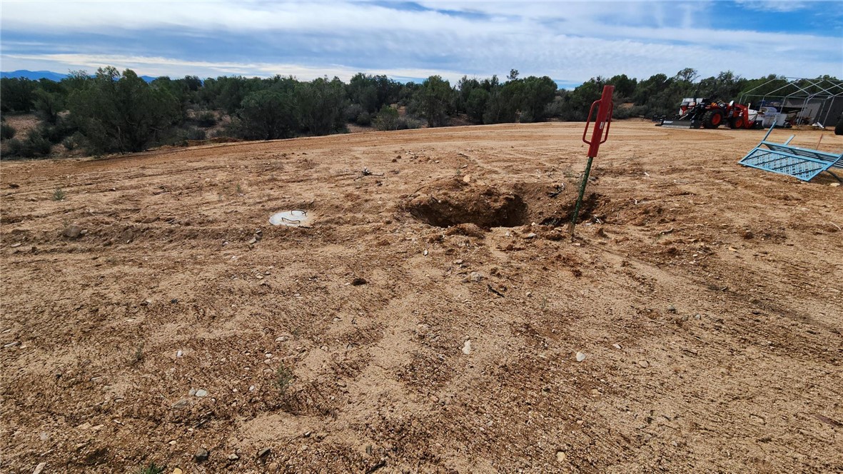 10116 East Hidden Valley Road Kingman, AZ 86401 - Photo 31 of 58 a view of a dry yard with trees