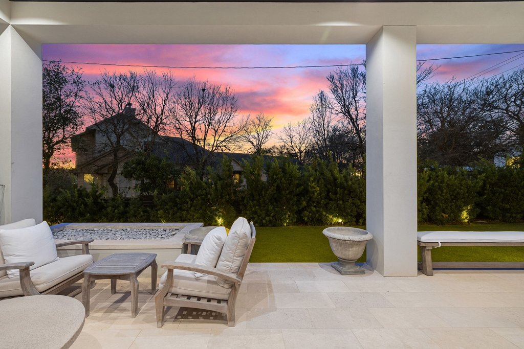 5 Inwood Cove Austin, TX 78746 - Photo 18 of 39 View of patio with outdoor lounge area